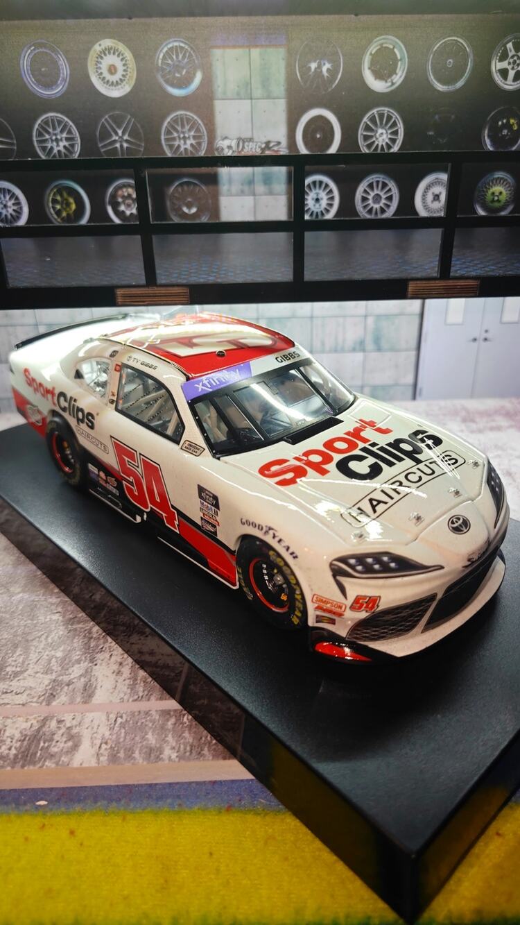 Ty Gibbs 54 Sport Clips Atlanta Win 2022 Supra Raced Version 1/696 1:24 DIN 448